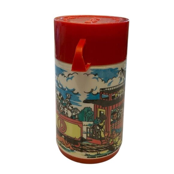 Vintage Disney Express Thermos Walt Disney. All the Characters - Picture 2 of 13